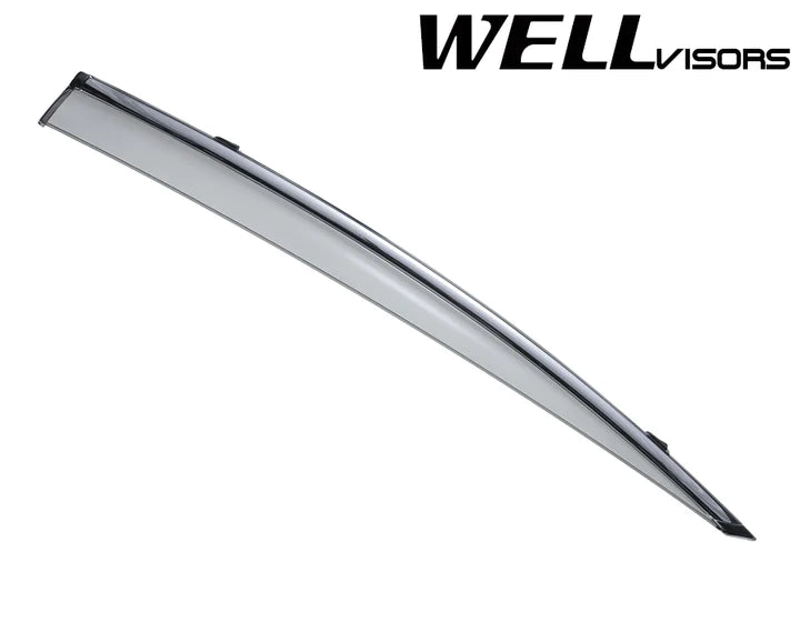 Wellvisors Acura TL (2009-2014) with Chrome Trim