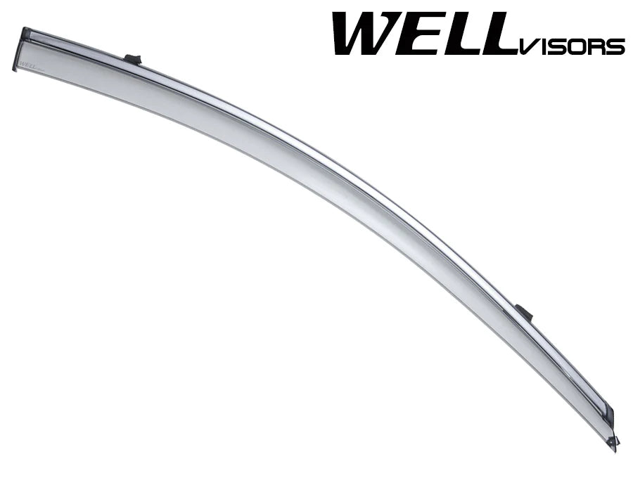 Wellvisors Acura TL (2009-2014) with Chrome Trim