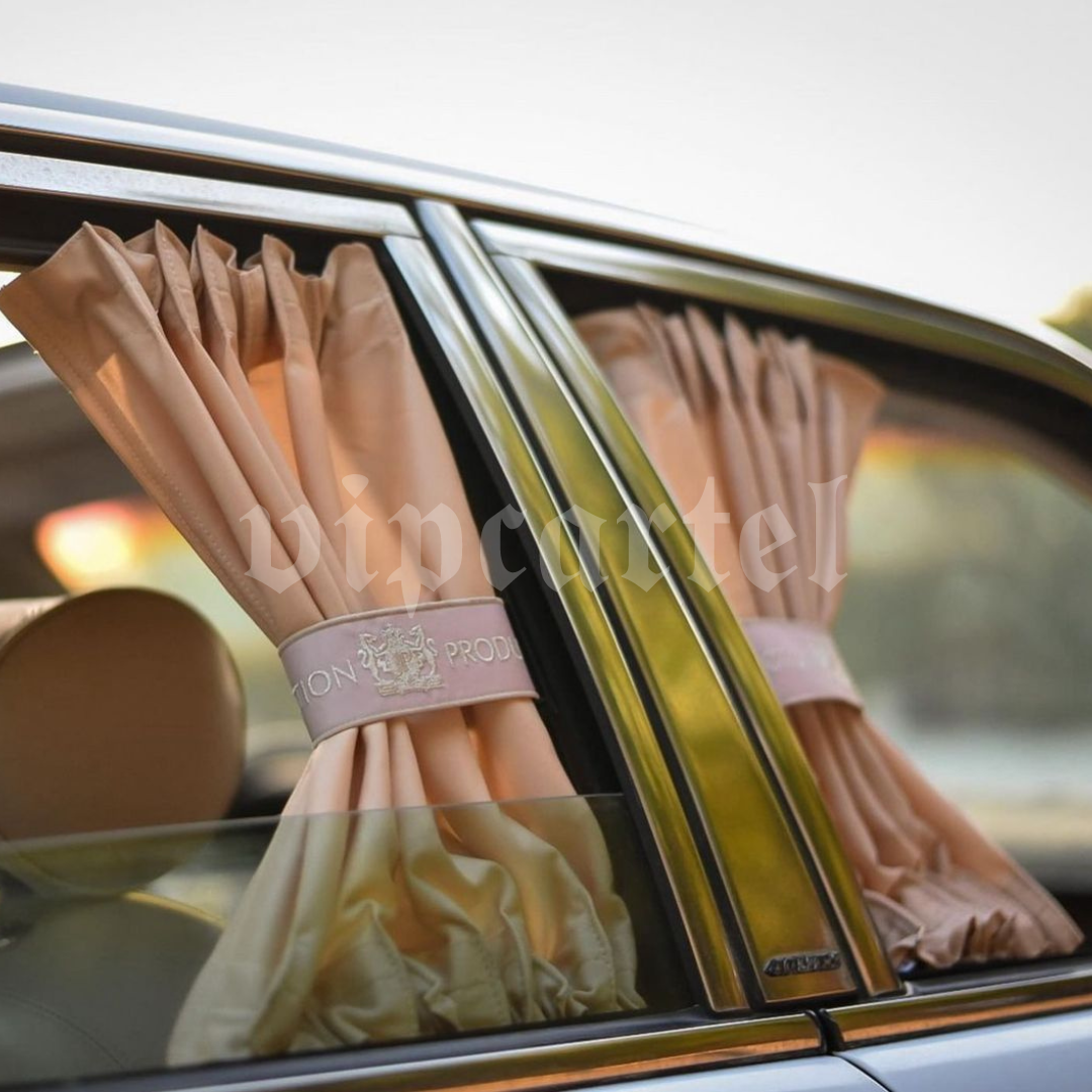 Junction Produce Beige VIP Curtains