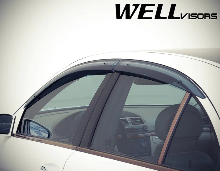 Wellvisors Mercedes Benz E-Class W211 (2003-2009) Premium Series Window Visors