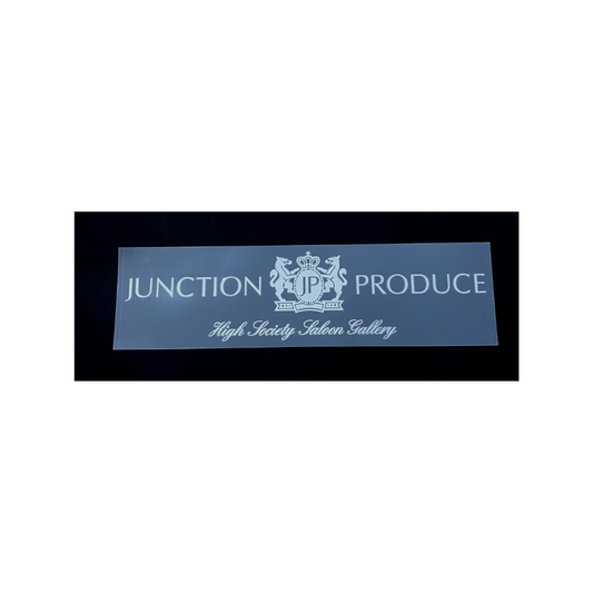 Junction Produce Large Windshield Banner