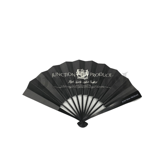 Junction Produce Black Hand Fan